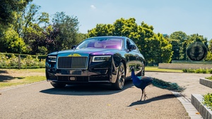 Rolls-Royce Ghost, Peacock, 2022, 4K wallpaper