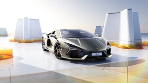 Lamborghini Revuelto, CGI, Aesthetic, Hybrid sports car, 4K wallpaper