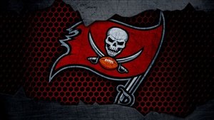 Tampa Bay Buccaneers, Flag, NFL team, American football team, 4K wallpaper