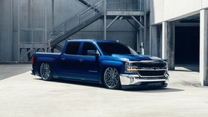 Chevrolet Silverado, Pickup truck, Custom tuning, 4K wallpaper