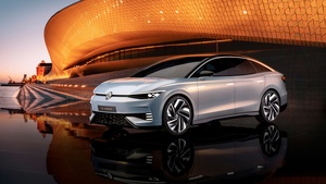 Electric Sedan, 2022, 4K wallpaper