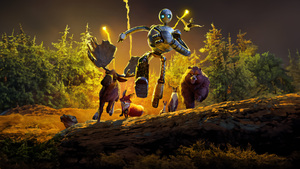 The Wild Robot, Banner, Animation movies, 2024 Movies, 4K wallpaper