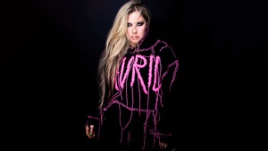Avril Lavigne, Canadian singer, Euphoria Magazine, Dark background, AMOLED, 2022, 4K wallpaper
