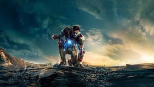 Robert Downey Jr, Iron Man, Marvel Comics, 4K wallpaper