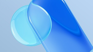 Shapes, Gradient Abstract, Light, Blue background, 4K wallpaper