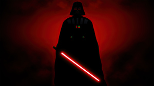 Darth Vader, Lightsaber, Dark background, Smoke, Red background, Silhouette, Star Wars, Dark aesthetic, Dark red, 4K wallpaper