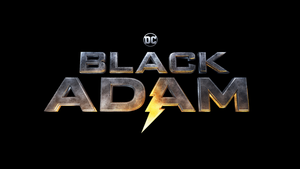 Black Adam, Logo, DC Comics, DC Superheroes, Black background, AMOLED, 4K wallpaper