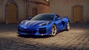 Chevrolet Corvette E-Ray, Hybrid sports car, 4K wallpaper
