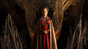 Milly Alcock, Princess Rhaenyra Targaryen, House of the Dragon, Syrax, TV series, HBO series, 2022 Series, Rhaenyra Targaryens dragon, 4K wallpaper