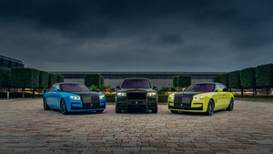 Rolls-Royce, Goodwood Festival of Speed, Rolls-Royce Cullinan Black Badge, Rolls-Royce Dawn Black Badge, Rolls-Royce Ghost Black Badge, 2022, 4K wallpaper