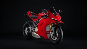 Ducati Panigale V4 S, 2025, Dark background, Sports bikes, 4K wallpaper