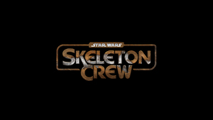 Star Wars: Skeleton Crew, Logo, 2024 Series, Black background, TV series, 4K wallpaper