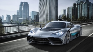 Mercedes-AMG Project One, Hybrid sports car, Hypercars, 4K wallpaper