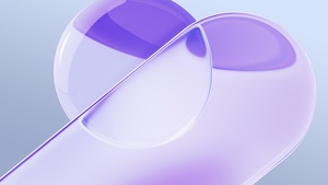Shapes, Purple aesthetic, Gradient Abstract, Light, Purple background, Geometric, 4K wallpaper
