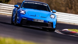 Porsche 911 GT3, Race track, 2022, Manthey Performance Kit, 4K wallpaper