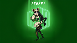 My Hero Academia, Season 7, Green background, 4K wallpaper