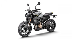 Husqvarna Vitpilen 801, 2025, White background, 4K wallpaper