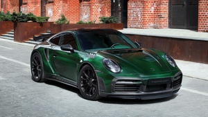 TopCar Porsche 911 Turbo S Stinger GTR Carbon Edition, 2022, 4K wallpaper