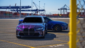 BMW M3 Competition M xDrive, BMW M4 Competition M xDrive, 50 Years M Anniversary Edition, 50 Years of BMW M, 2022, 4K wallpaper