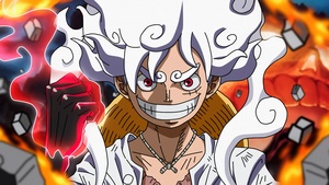 Luffy, One Piece, Gear 5, Sun God Nika, 4K wallpaper