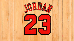 Michael Jordan, Wooden background, 4K wallpaper