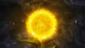 Solar system, Sunflower, Planets, Concept Art, 4K wallpaper