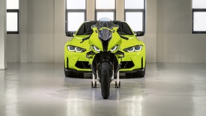 BMW M 1000 RR, BMW M4, 50th Anniversary, 2022, 4K wallpaper