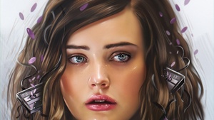 Katherine Langford, 13 Reasons Why, Hannah Baker, Cute actress, Beautiful actress, 4K wallpaper
