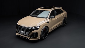 2024, Audi Q8, Dark background, 4K wallpaper