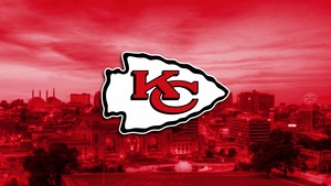 Kansas City Chiefs, Red background, NFL team, American football team, 4K wallpaper