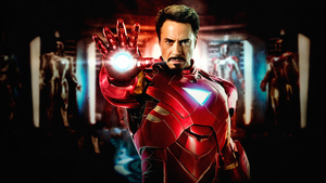 Iron Man, Robert Downey Jr, Marvel Cinematic Universe, 4K wallpaper