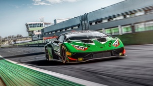 Lamborghini Huracán GT3 EVO2, Race cars, Lamborghini Squadra Corse, Race track, 2022, 4K wallpaper