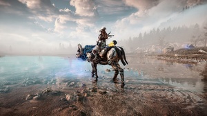 Aloy, Charger, Horizon Forbidden West, 2022 Games, 4K wallpaper