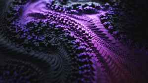 Macro, Surface, 3D background, Purple background, 4K wallpaper