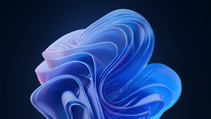 Blue background, Windows 11, Windows 365, Stock, Dark background, Dark Mode, Dark aesthetic, 4K wallpaper