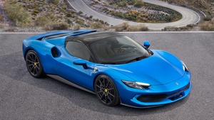 Ferrari 296 GTS, Sports cars, 2022, 4K wallpaper