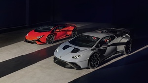 Lamborghini Huracan EVO, Lamborghini Huracán STO, 2022, 4K wallpaper