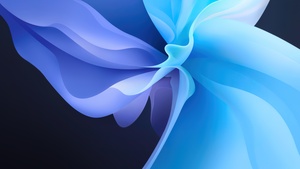 Vivo Pad, Stock, Blue background, 4K wallpaper