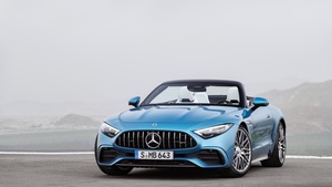 Mercedes-AMG SL 43, 2022, 4K wallpaper