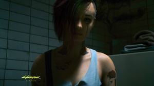 Judy Alvarez, Sad face, Cyberpunk 2077, 4K wallpaper