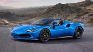Ferrari 296 GTS, Sports cars, 2022, 4K wallpaper
